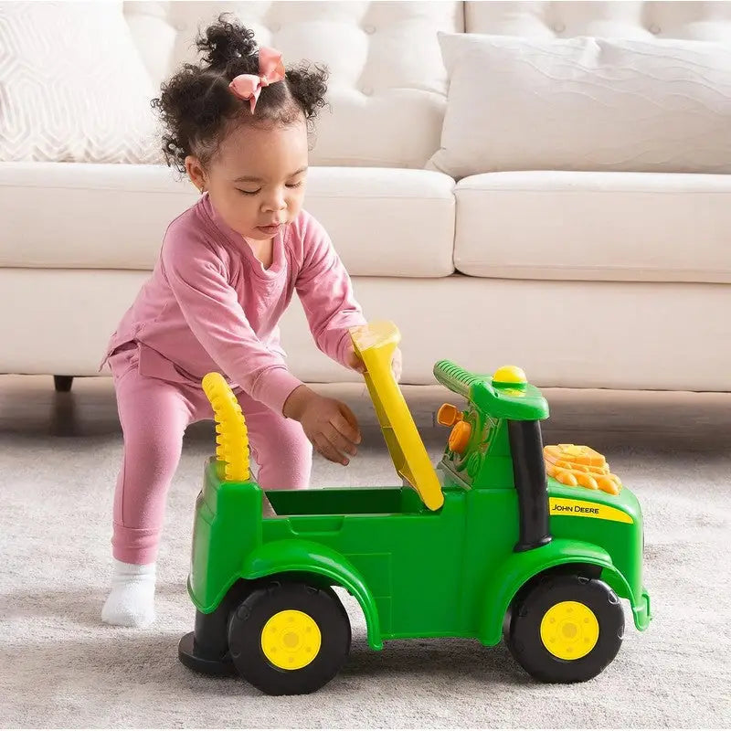 Tomy John Deere Kids Johnny Tractor Ride-On Tractor - Toys