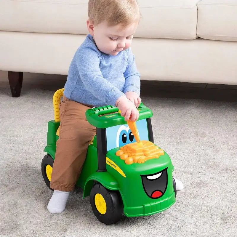 Tomy John Deere Kids Johnny Tractor Ride-On Tractor - Toys