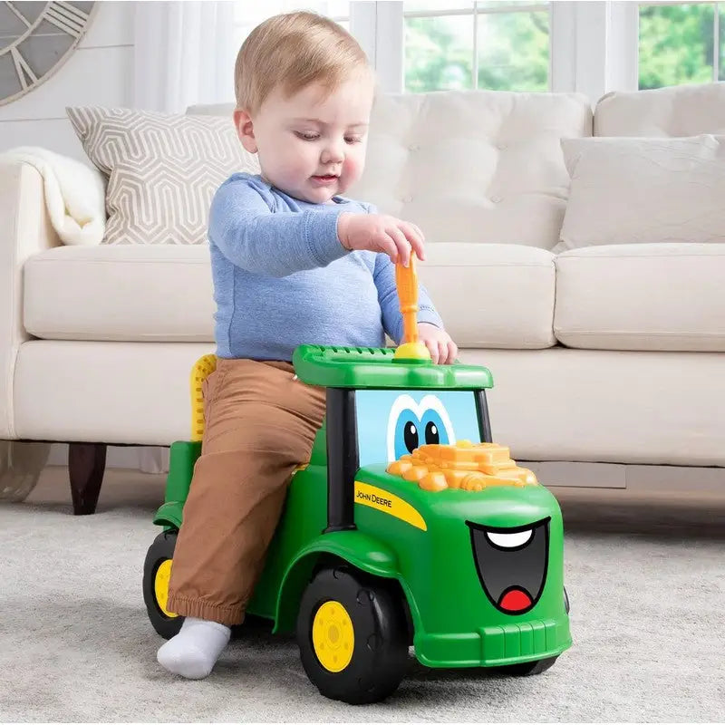 Tomy John Deere Kids Johnny Tractor Ride-On Tractor - Toys