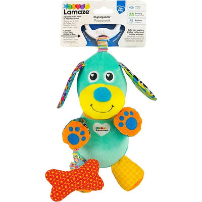 Tomy Lamaze Pupsqueak Soft Toy 0-24 Months - Toys