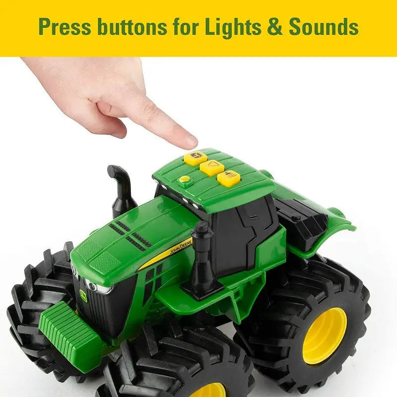 Tomy Monster Treads Lights And Sounds Tractor - Toys