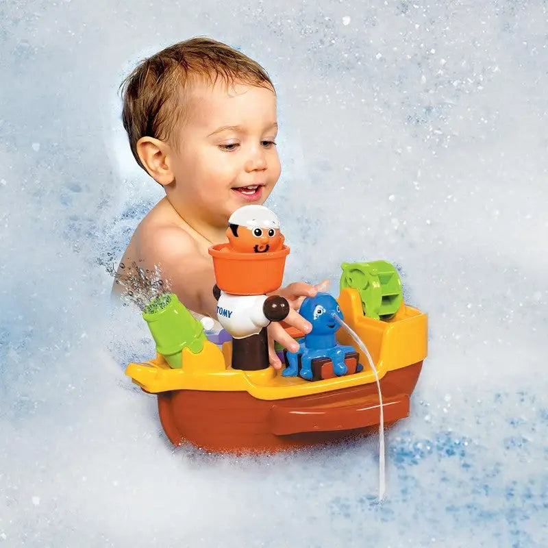 Tomy Pirate Ship Bath Toy Age 18 + Months - Toys >> Toys