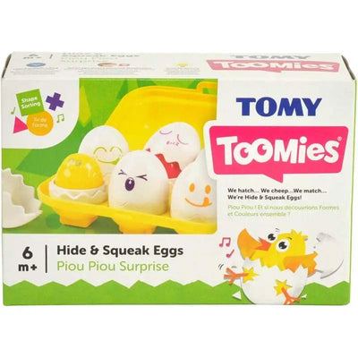 Tomy Toomies Hide N Squeak Eggs - Toys
