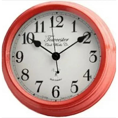 Towcester Bank Wall Clock - Red