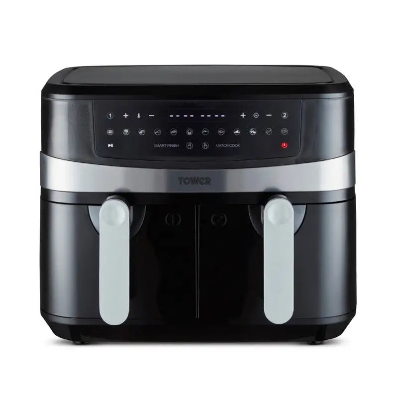 Tower Vortx Dual Basket Air Fryer 9 Litre - 1800W