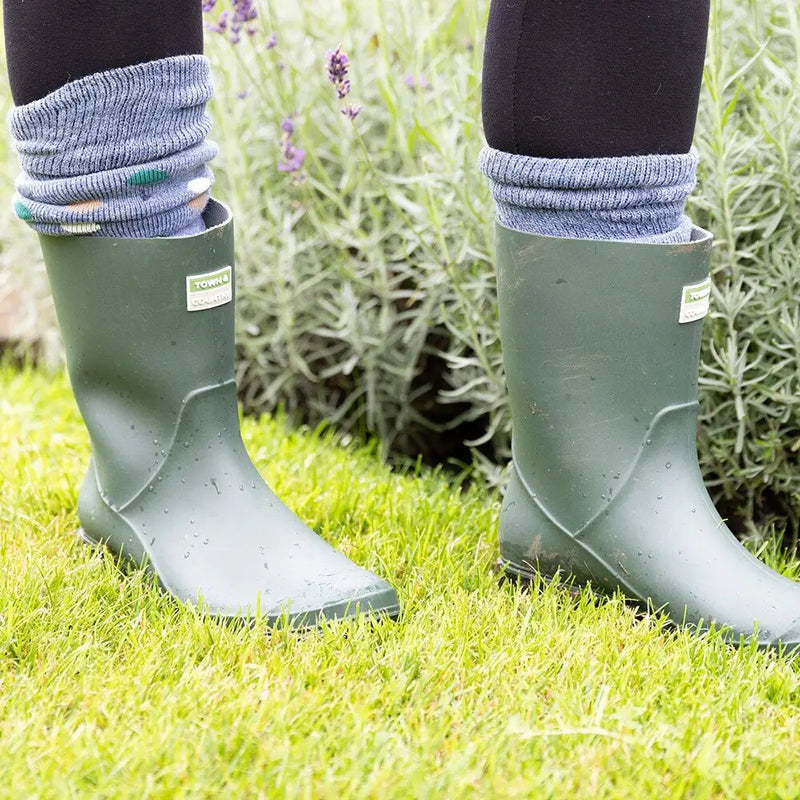 Town & Country Eco PVC Boots H/LGTH Green - Gardening