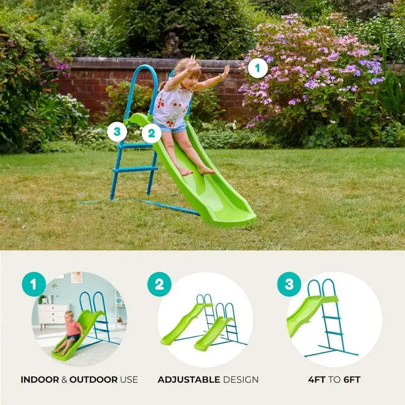 TP Growable Small To Tall Garden Slide (1.2m- 1.8m) - Toys