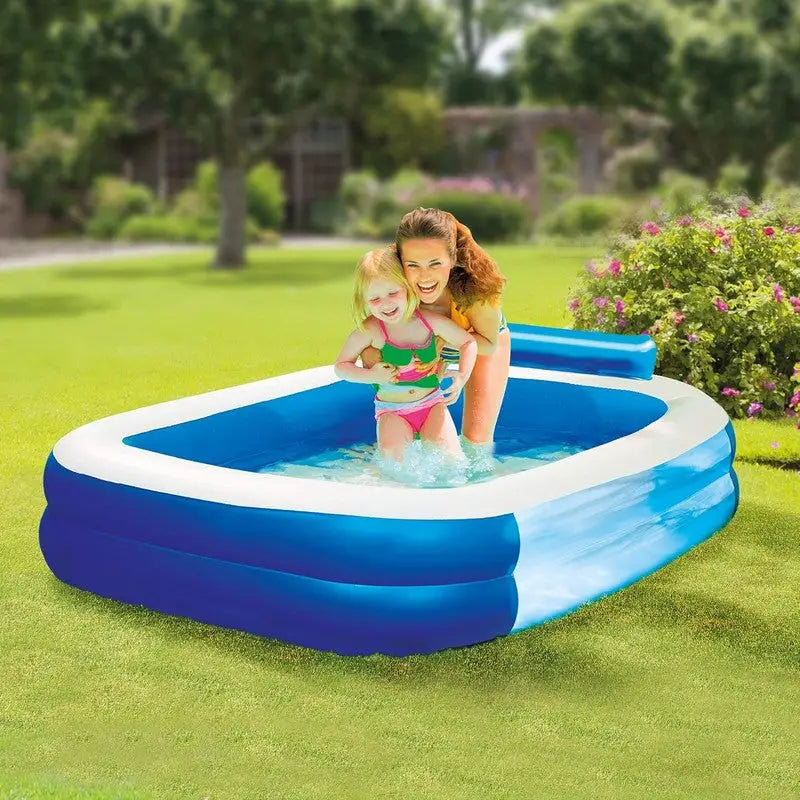TP Inflated Family Paddling Pool - 195cm - 6ft x 4.7ft
