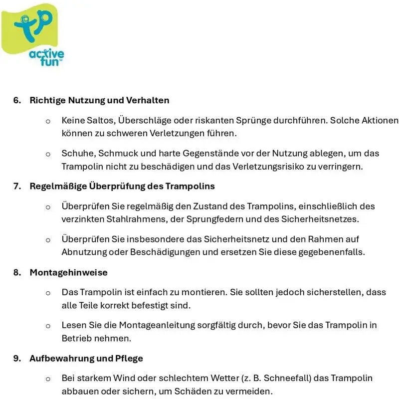 TP Trampoline With Igloo Door and Surround Safety Net - Toys