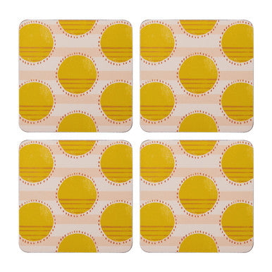 Creative Tops Spot Print Pack of 4 Premium Coasters