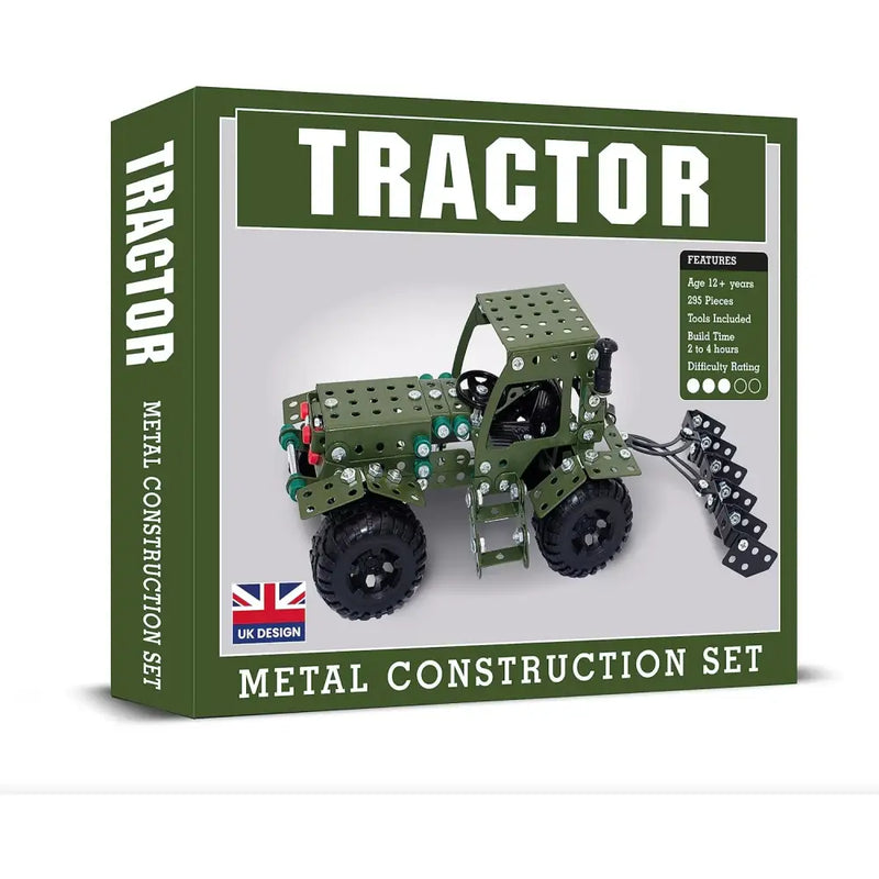 Tractor Metal Construction Set (253 pieces) - Toys and Games