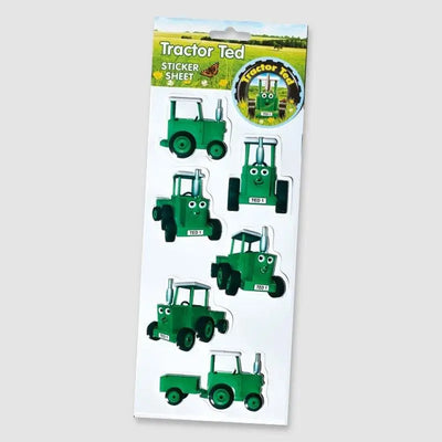 Tractor Ted 3D Ted Bubble Stickers (Pack Of 20) - Toys