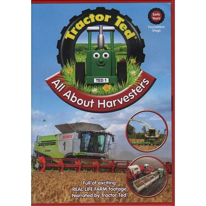 Tractor Ted All About Harvesters Dvd - Toys