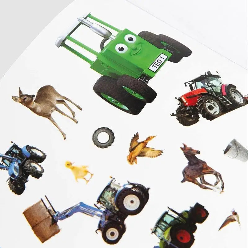 Tractor Ted Childrens Sticker Book - Tractors - Toys