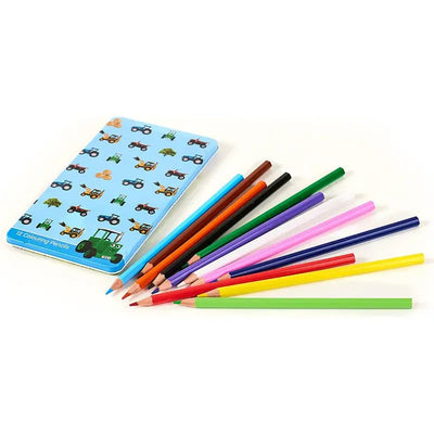 Tractor Ted Colouring Pencil Tin 12 Pack - Toys