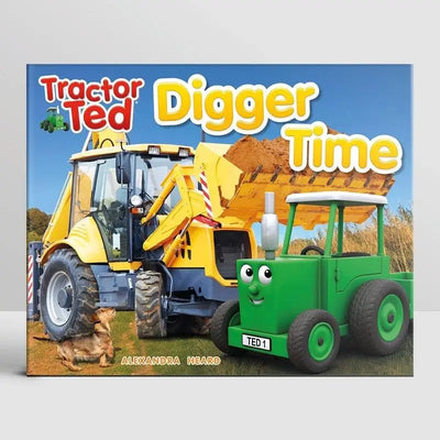 Tractor Ted Digger Time Book - Toys