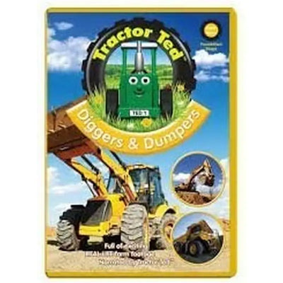Tractor Ted Diggers And Dumpers DVD - Toys