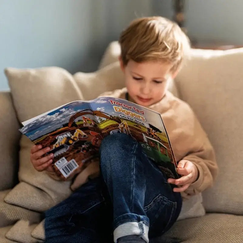 Tractor Ted Diggers Children’s Sticker Book - Books