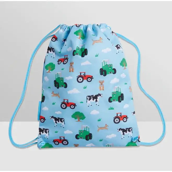 Tractor Ted Drawstring Activity Bag - Drawstring Bag