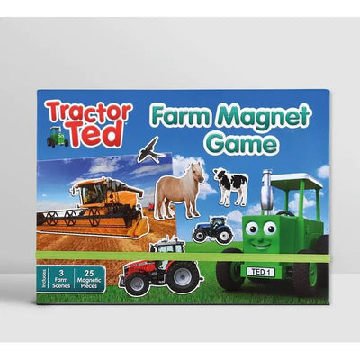 Tractor Ted Farm Children’s Magnetic Book Game - Toys &