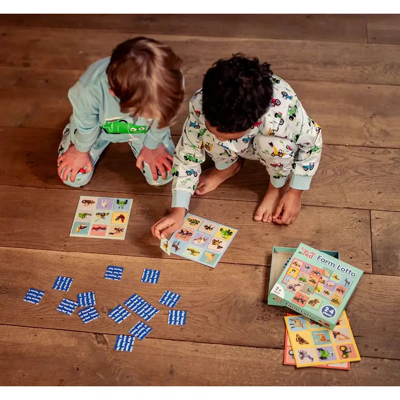 Tractor Ted Farm Lotto Travel Board Game - Toys