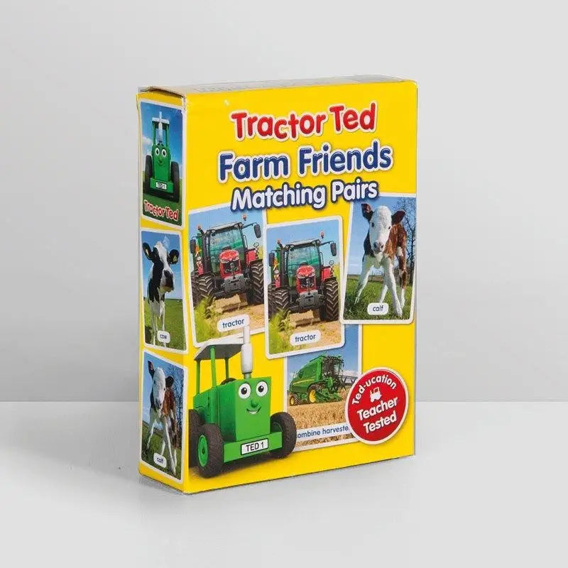 Tractor Ted Farm Pairs Snap Cards Game - Toys
