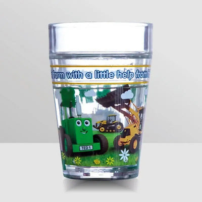 Tractor Ted Glitter Beaker Drinking Cup - Digger (New) -