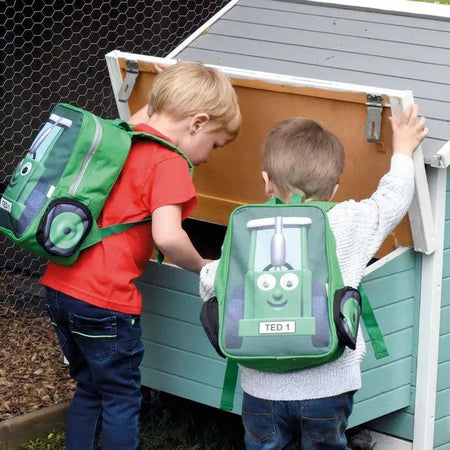 Tractor Ted Green School Bag Backpack - Toys