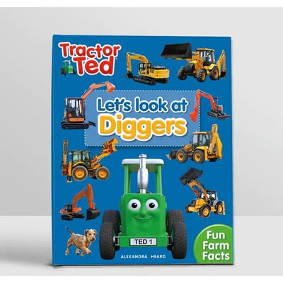 Tractor Ted Let’s Look At Diggers Book - Books