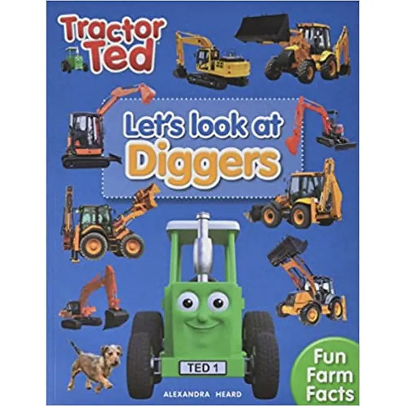 Tractor Ted Let’s Look At Diggers Book - Books