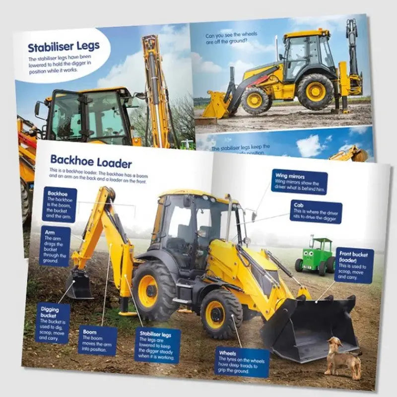 Tractor Ted Let’s Look At Diggers Book - Books