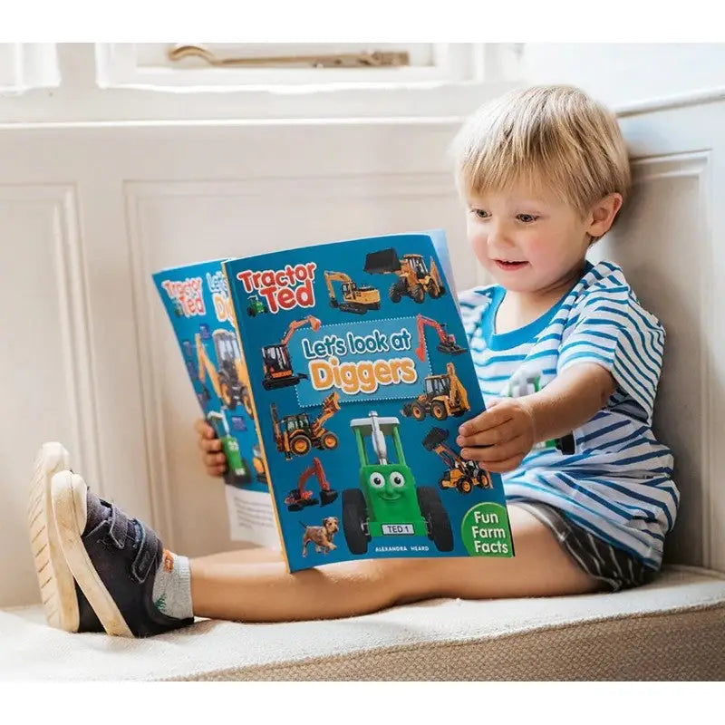 Tractor Ted Let’s Look At Diggers Book - Books