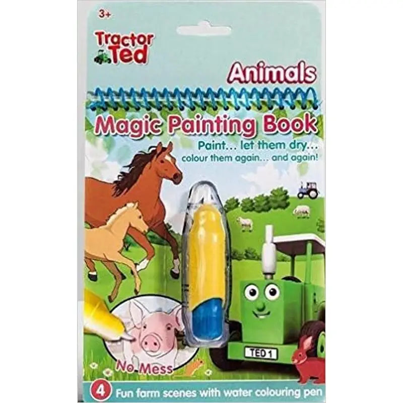 Tractor Ted Magic Painting Book Animals - Toys