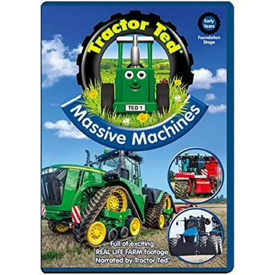 Tractor Ted Massive Machines DVD - Toys