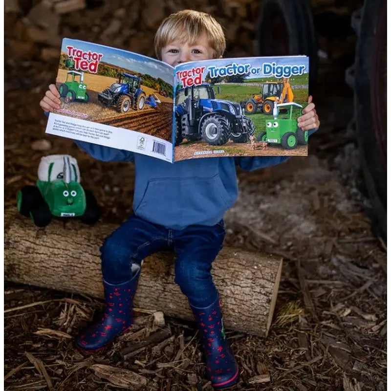 Tractor Ted Tractor or Digger Book - Books