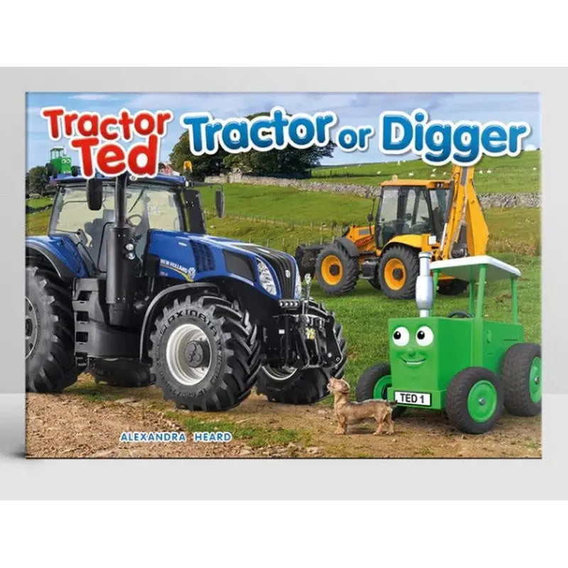 Tractor Ted Tractor or Digger Book - Books
