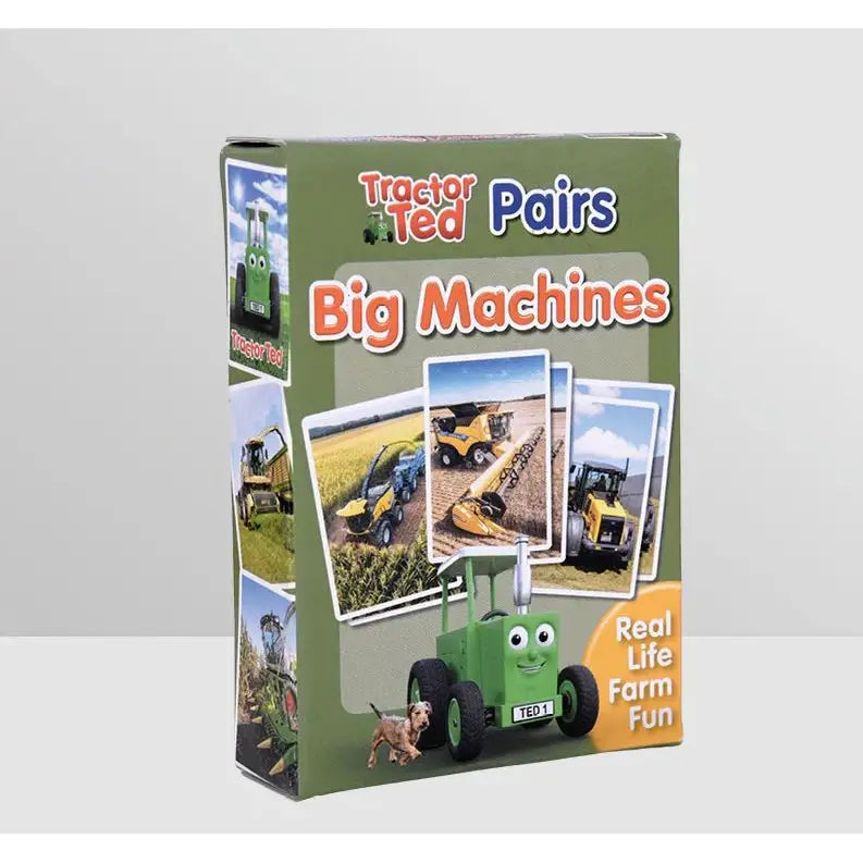 Tractor Ted Pairs Card Game - Big Machines - Toys