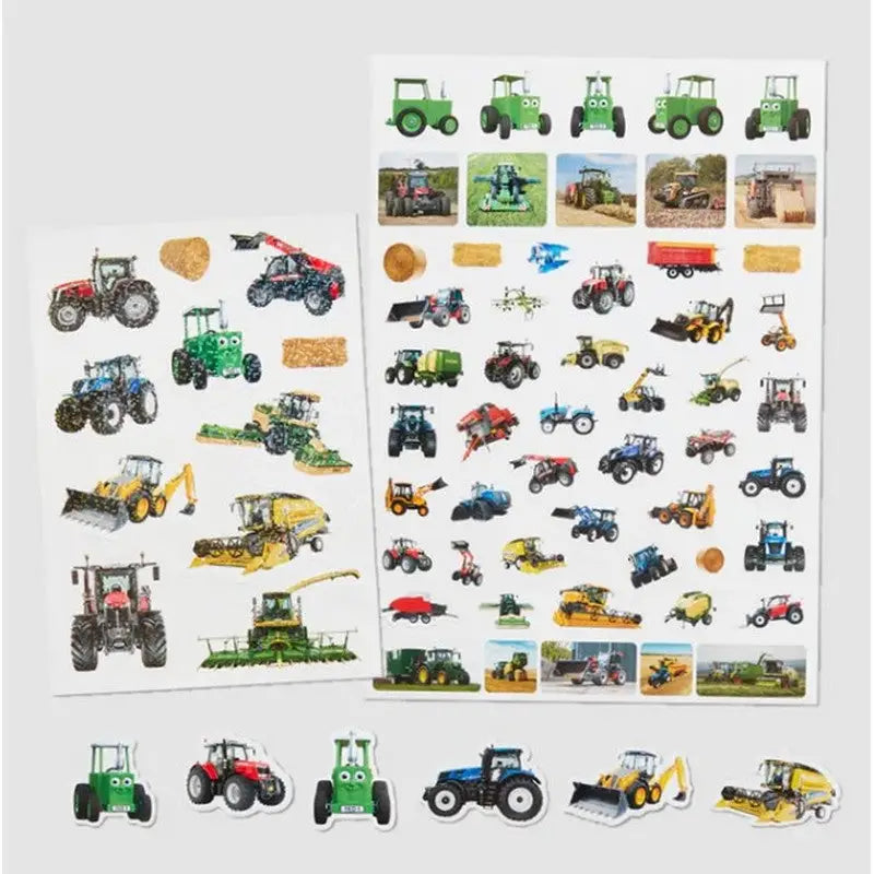 Tractor Ted Sticker Pack - Farm Machines - Stationary