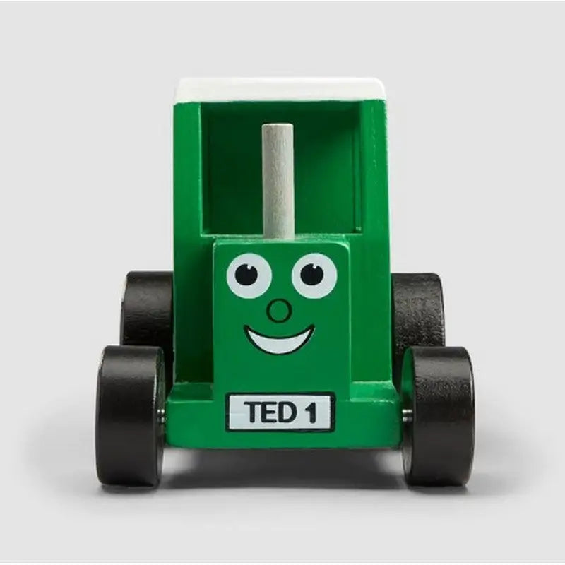 Tractor Ted Wooden Tractor And Trailer - Toys