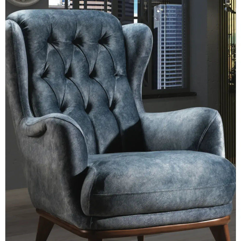 Trio Arm Chair - Sky Blue - Occasional Chairs