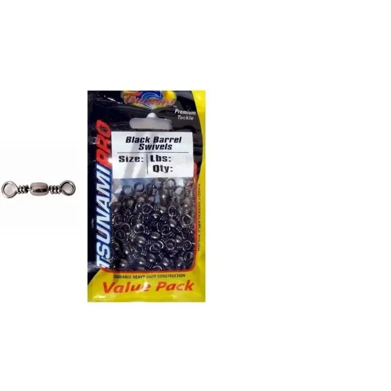 TSUNAMI PRO JARVIS WALKER BLACK BARREL SWIVELS SIZE 6- 25
