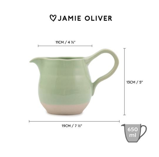 Jamie Oliver Big Love Joy Jug, 650ml - Green