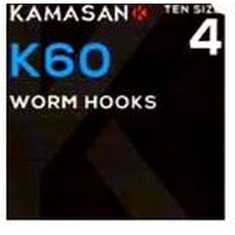 Kamasan K60 Bronze Bait Holder / Worm 10pk Hooks - Size 4