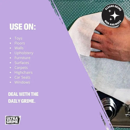 UltraGrime Multi-Purpose XXL+ Biodegradable Cleaning Wet
