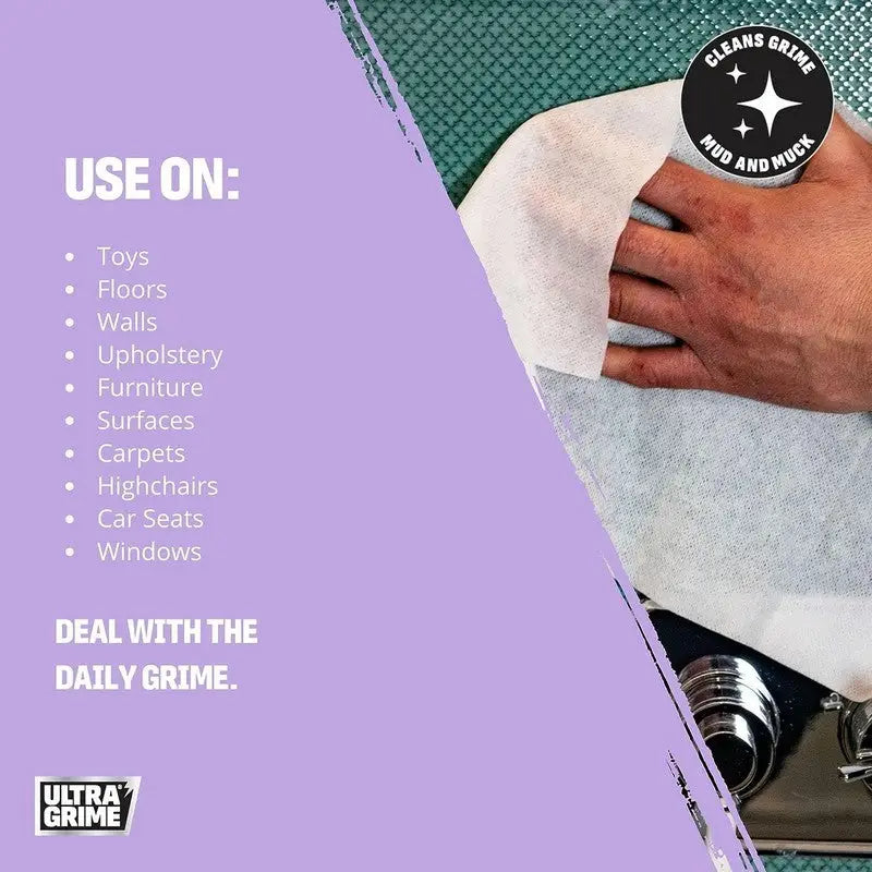 UltraGrime Multi-Purpose XXL+ Biodegradable Cleaning Wet