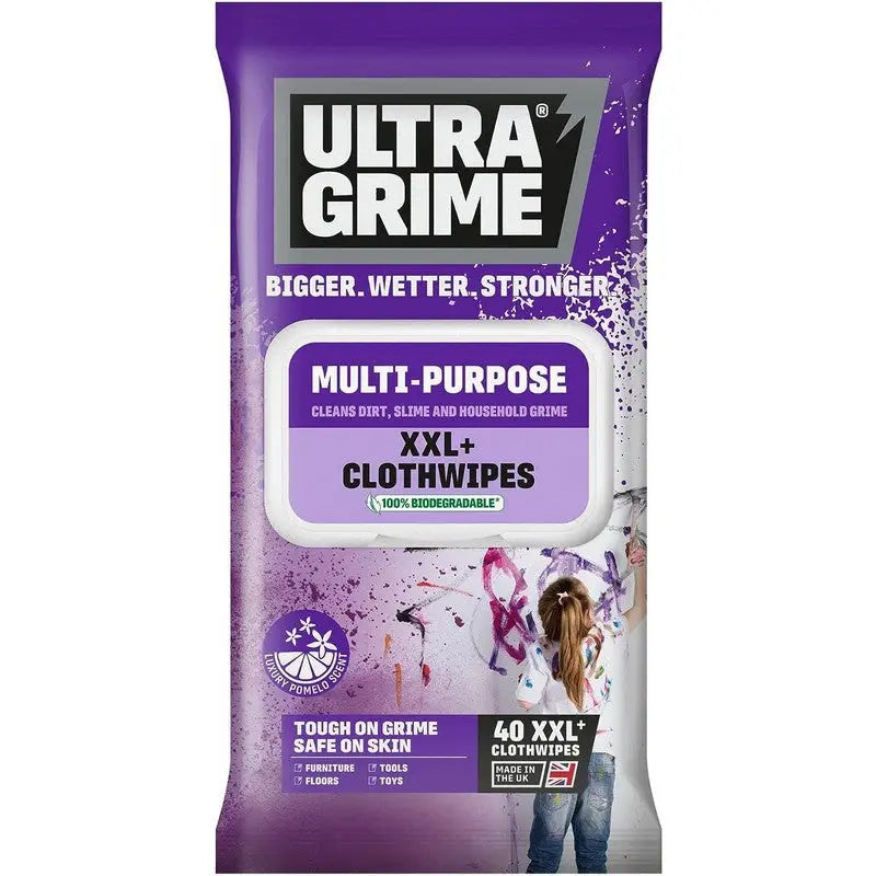 UltraGrime Multi-Purpose XXL+ Biodegradable Cleaning Wet