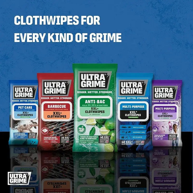 UltraGrime Multi-Purpose XXL+ Biodegradable Cleaning Wet