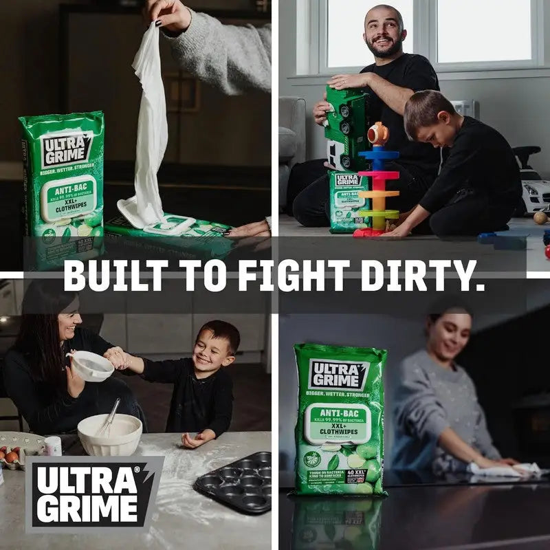 UltraGrime Multi-Purpose XXL+ Biodegradable Cleaning Wet