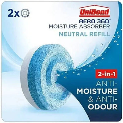 UniBond Aero 360 Moisture Absorber Refills Neutral -