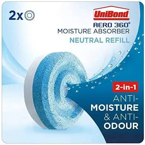 UniBond Aero 360 Moisture Absorber Refills Neutral -